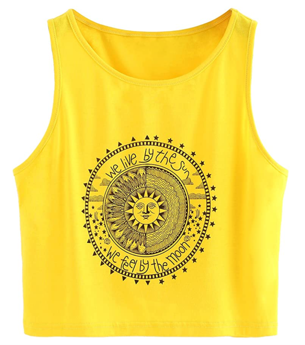 SweatyRocks Women's Summer Sleeveless Crop Tank Top