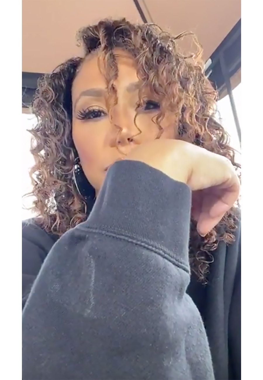 The Internet Is Obsessed With Tamar Braxton's Curly Hair
