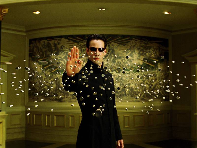 Keanu Reeves in The Matrix Reloaded The 4th Matrix Installment Postponed to 2022