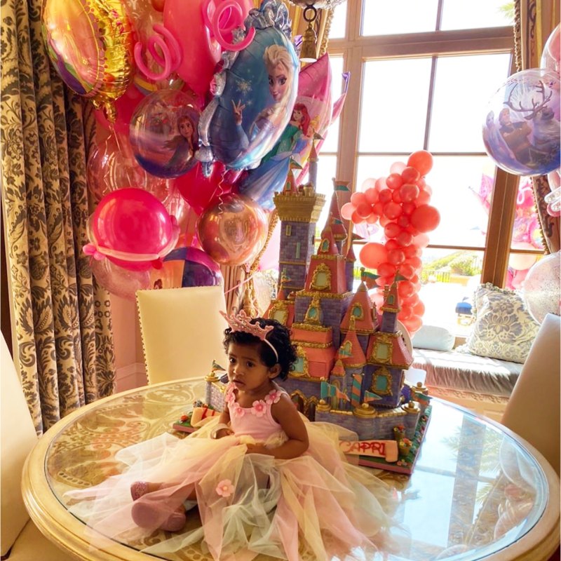 Vanessa Bryant Celebrates Her Sweet Princess Daughter Capris 1st Birthday
