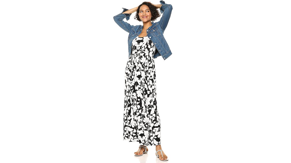 Amazon Essentials Women’s Tank Waisted Maxi Dress