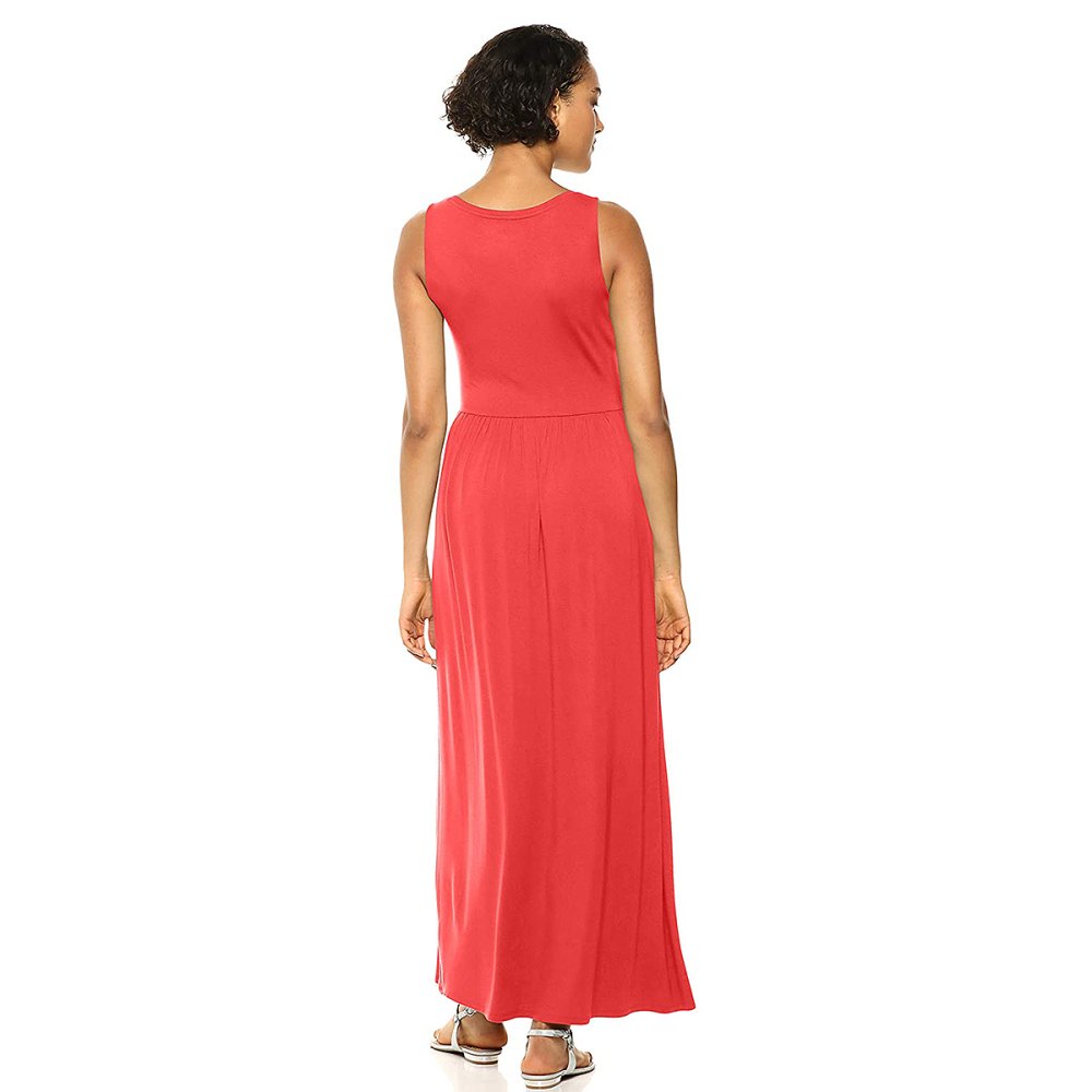 Amazon Essentials Women&rsquo;s Tank Waisted Maxi Dress