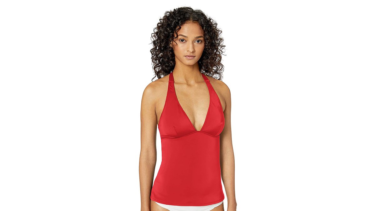 Amazon Essentials Women’s Tankini Swimsuit Top