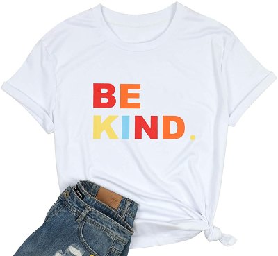 Positive Message Tees: 5 From Amazon to Brighten Your Day