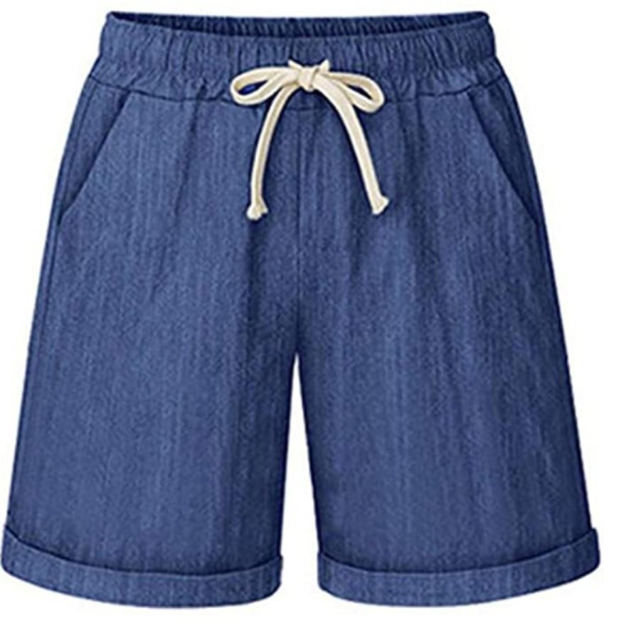 HOW'ON Shorts Look Like Denim and Feel Like Linen | Us Weekly