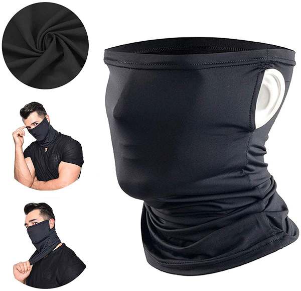 Cooling Ice Silk Face Mask From Amazon Has Cutouts for Your Ears