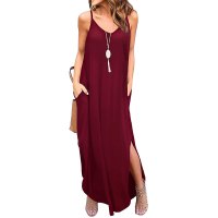 GRECERELLE Summer Loose Maxi Dress Can Be Tied Up at the Sides | Us Weekly