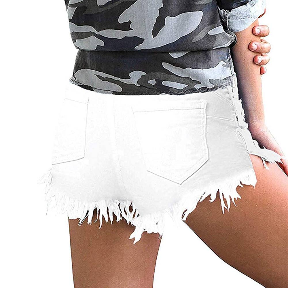 Modarani Cut-Off Denim Shorts