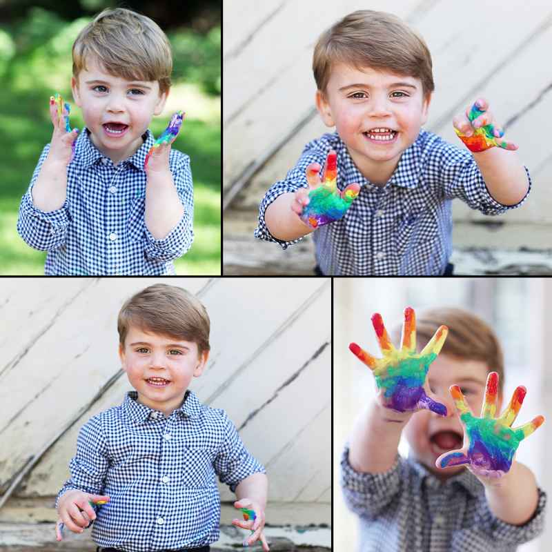 Prince Louis 2nd Birthday Photos Duchess Kate and Prince William Kids Birthday Portraits Over the Years