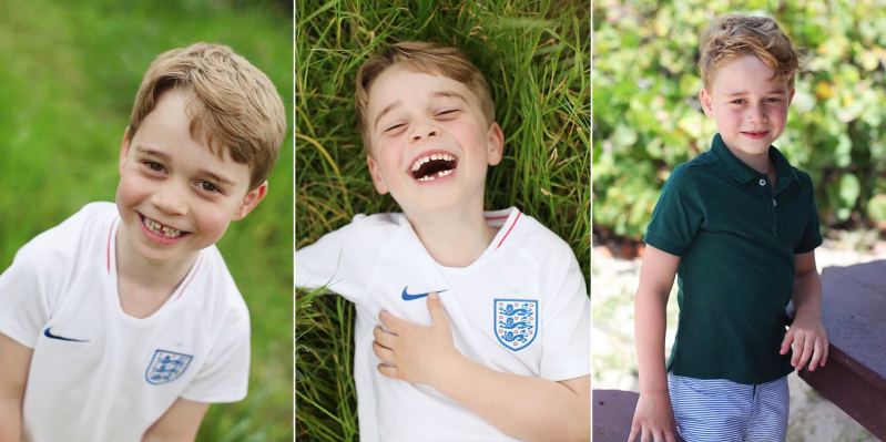 Prince George 6th Birthday Photos Duchess Kate and Prince William Kids Birthday Portraits Over the Years
