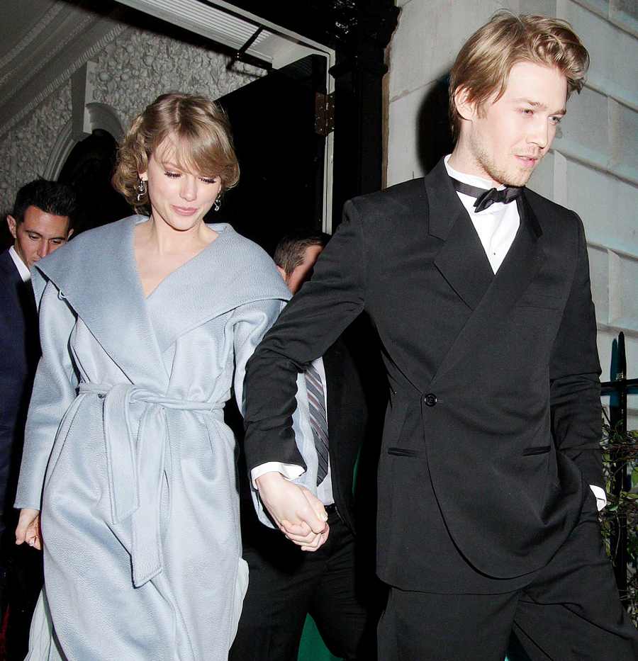 Taylor Swift and Joe Alwyn Leaving the British Vogue Fashion and Film BAFTA party 6 Times Taylor Swift May Have Referenced Joe Alwyn on Folklore