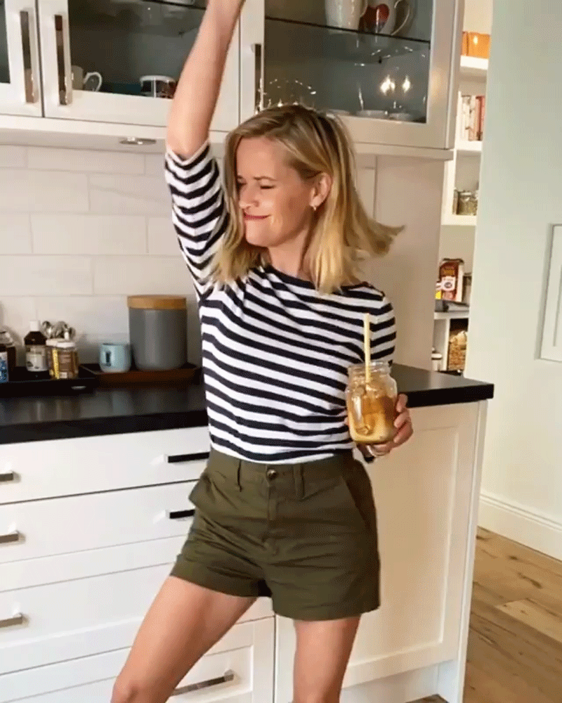 Reese Witherspoon Fake TikTok Dance to Son Deacon First Single