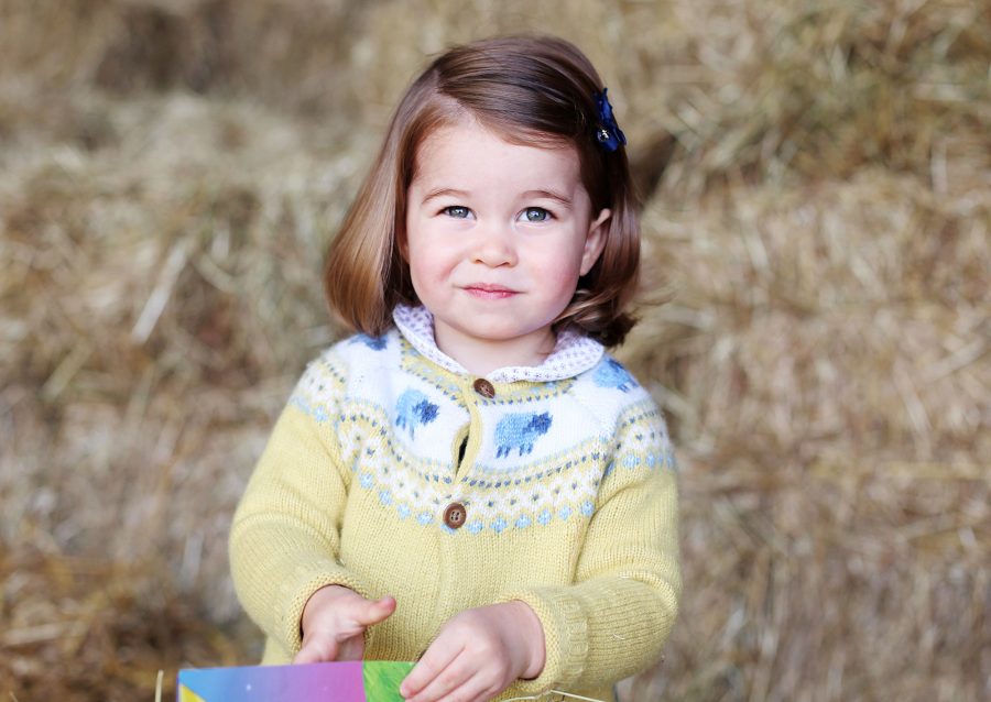 Princess Charlotte Second Birthday Photo Duchess Kate and Prince William Kids Birthday Portraits Over the Years