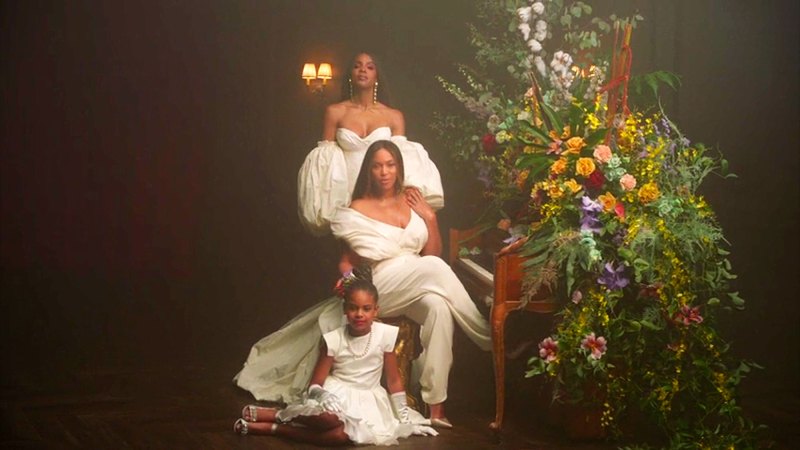 Kelly Rowland Beyonce and Blue Ivy Carter in Black Is King All the Times Beyonce Kids Blue Ivy Sir and Rumi Appeared in Black Is King Visual Album