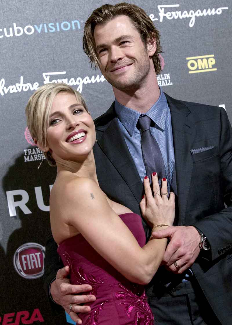 4 Pregnant with second child Chris Hemsworth and Elsa Pataky