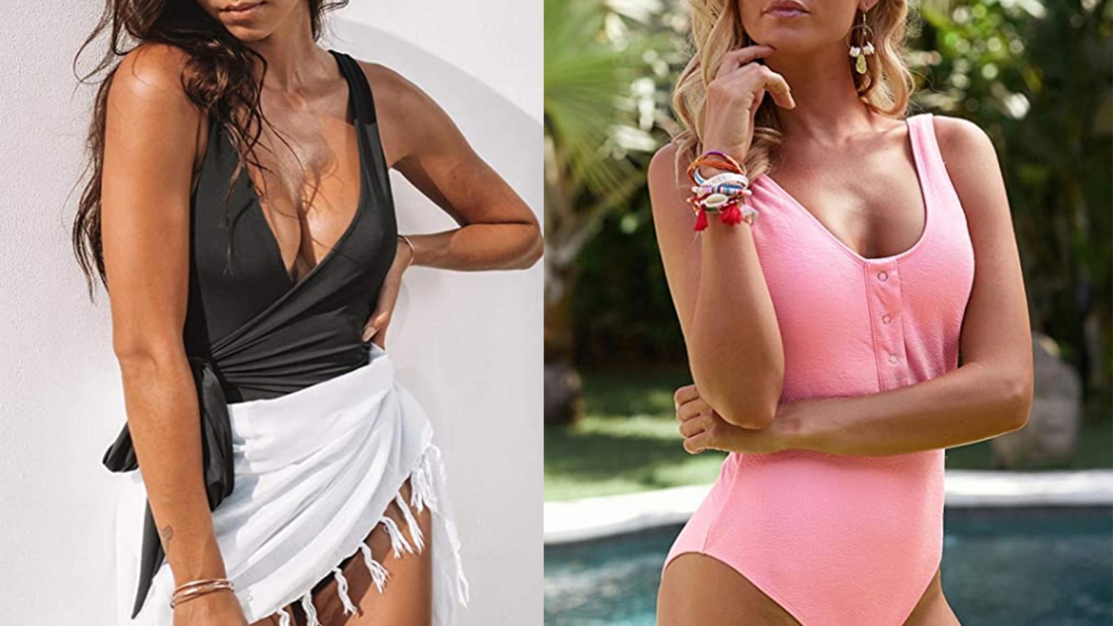 Adjustable One-Piece Swimsuits