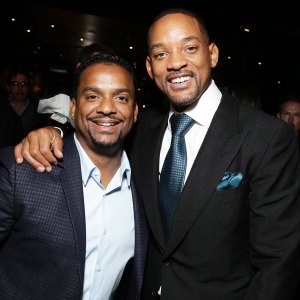 Alfonso Ribeiro and Will Smith in 2015 Alfonso Ribeiro Plans to Reach Out to Will Smith and Jada Pinkett Smith After Marriage Drama