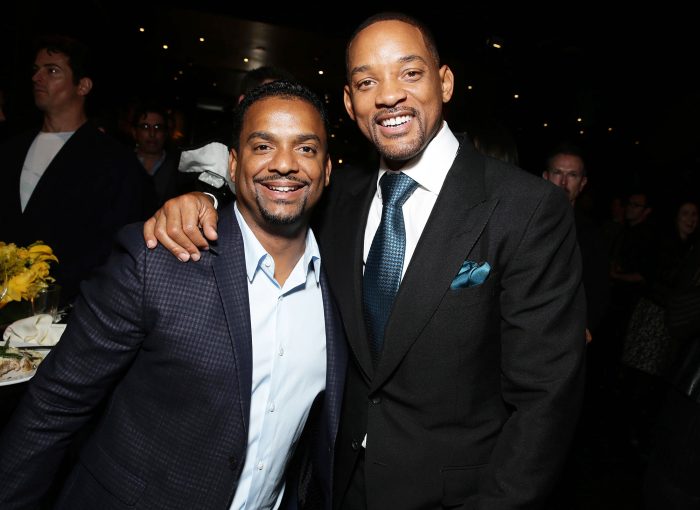 Alfonso Ribeiro and Will Smith in 2015 Alfonso Ribeiro Plans to Reach Out to Will Smith and Jada Pinkett Smith After Marriage Drama