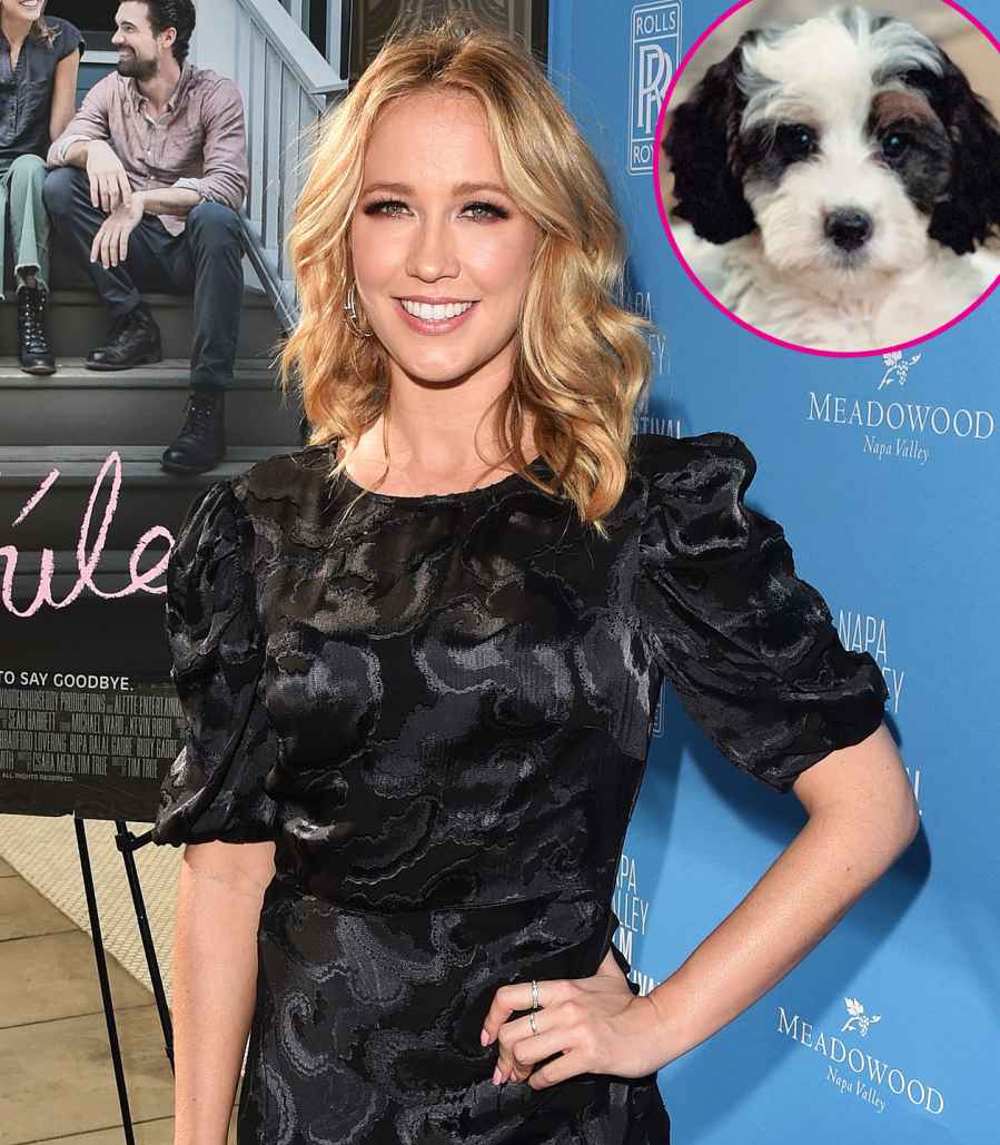 Anna Camp adopts Mira dog