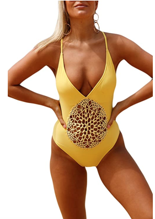 11 Extremely Flattering Plunge One-Pieces for Every Body Type