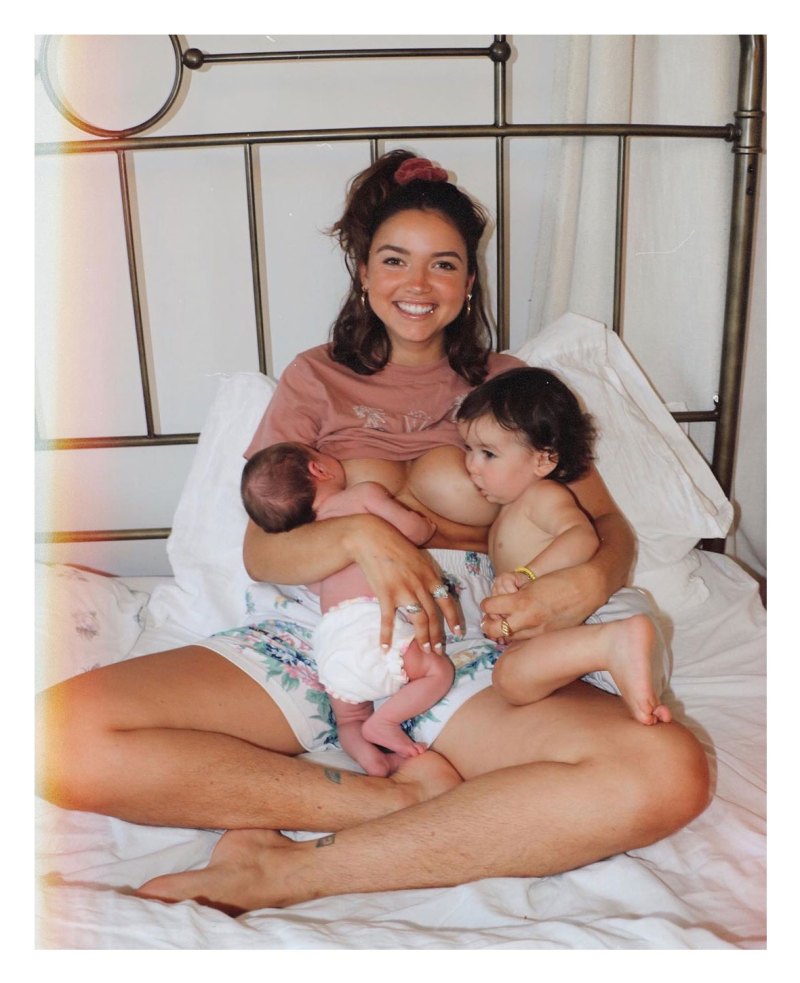 Bekah Martinez Nursing Both Kids Breast-Feeding Instagram