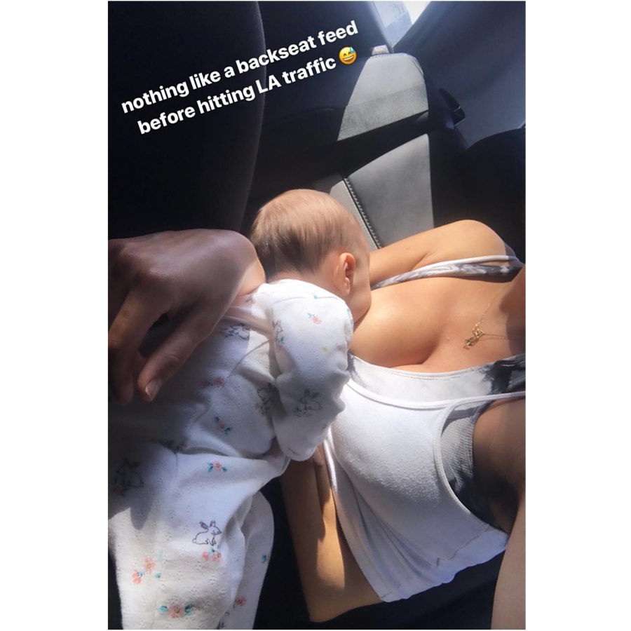 On the Move Bekah Martinez Sweetest Breast-Feeding Shots With Kids