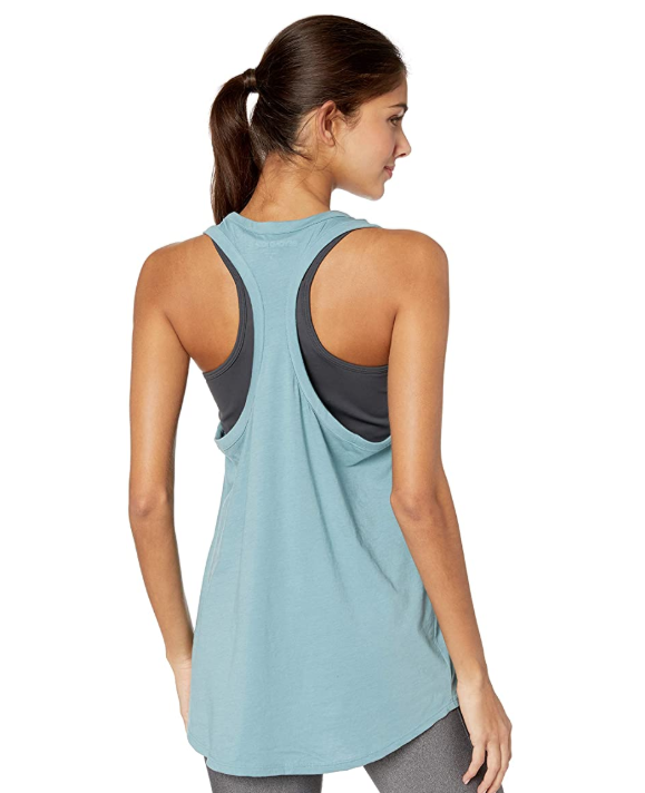 Beyond Yoga Women's All About It Racerback Tank (Blue Crush)