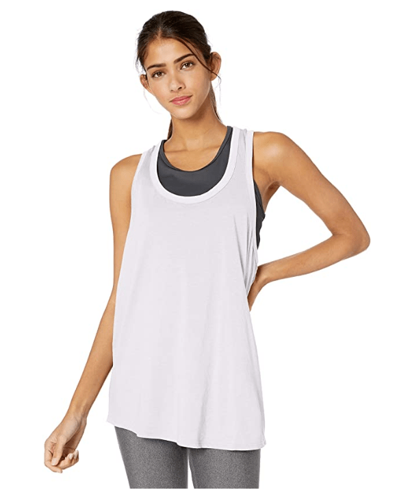 Beyond Yoga Women's All About It Racerback Tank (White)