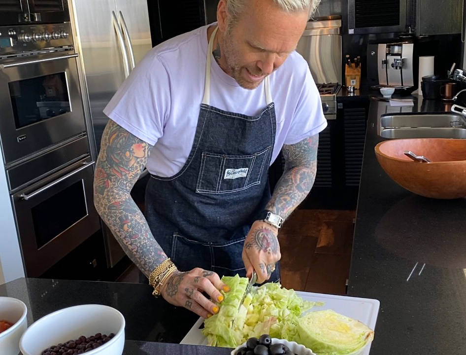 Bob Harper Shares His Recipe Easy Chicken Taco Salad