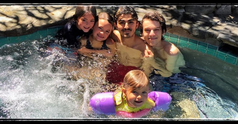 Brian Austin Green Enjoys Great Day Swimming With His 4 Kids Following Megan Fox Split 1