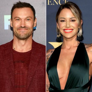 Brian Austin Green and Tina Louise Display PDA as They Step Out in Los Angeles