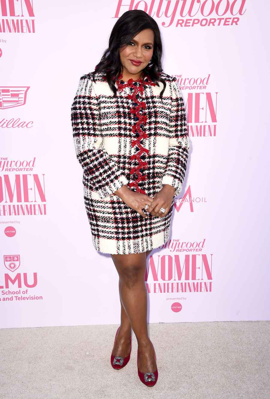 Celebs Wearing Tory Burch - Mindy Kaling