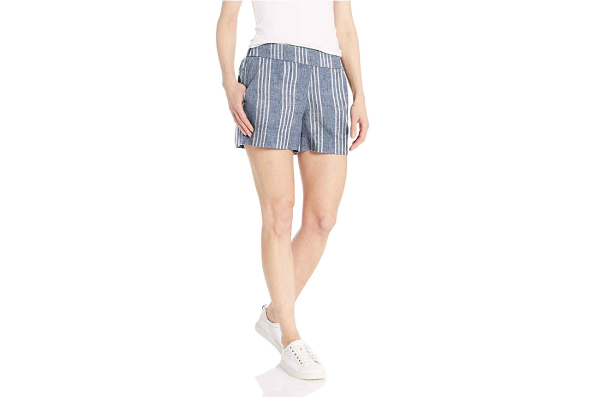 Daily Ritual Women's Linen Pull-on Short