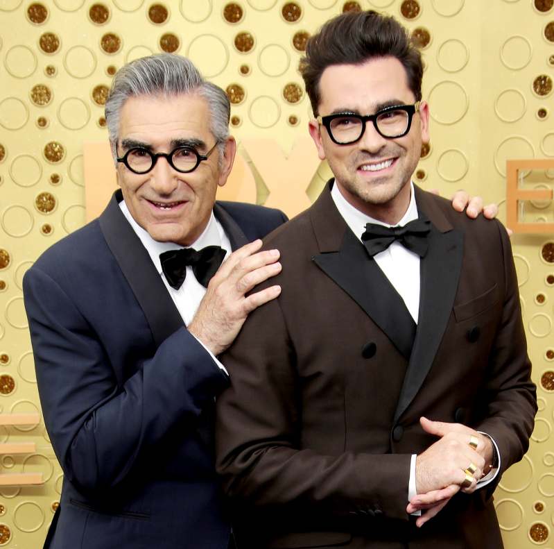Daniel and Eugene Levy Emmy Nomination reactions
