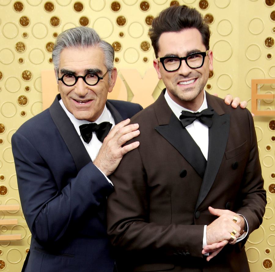 Daniel and Eugene Levy Emmy Nomination reactions