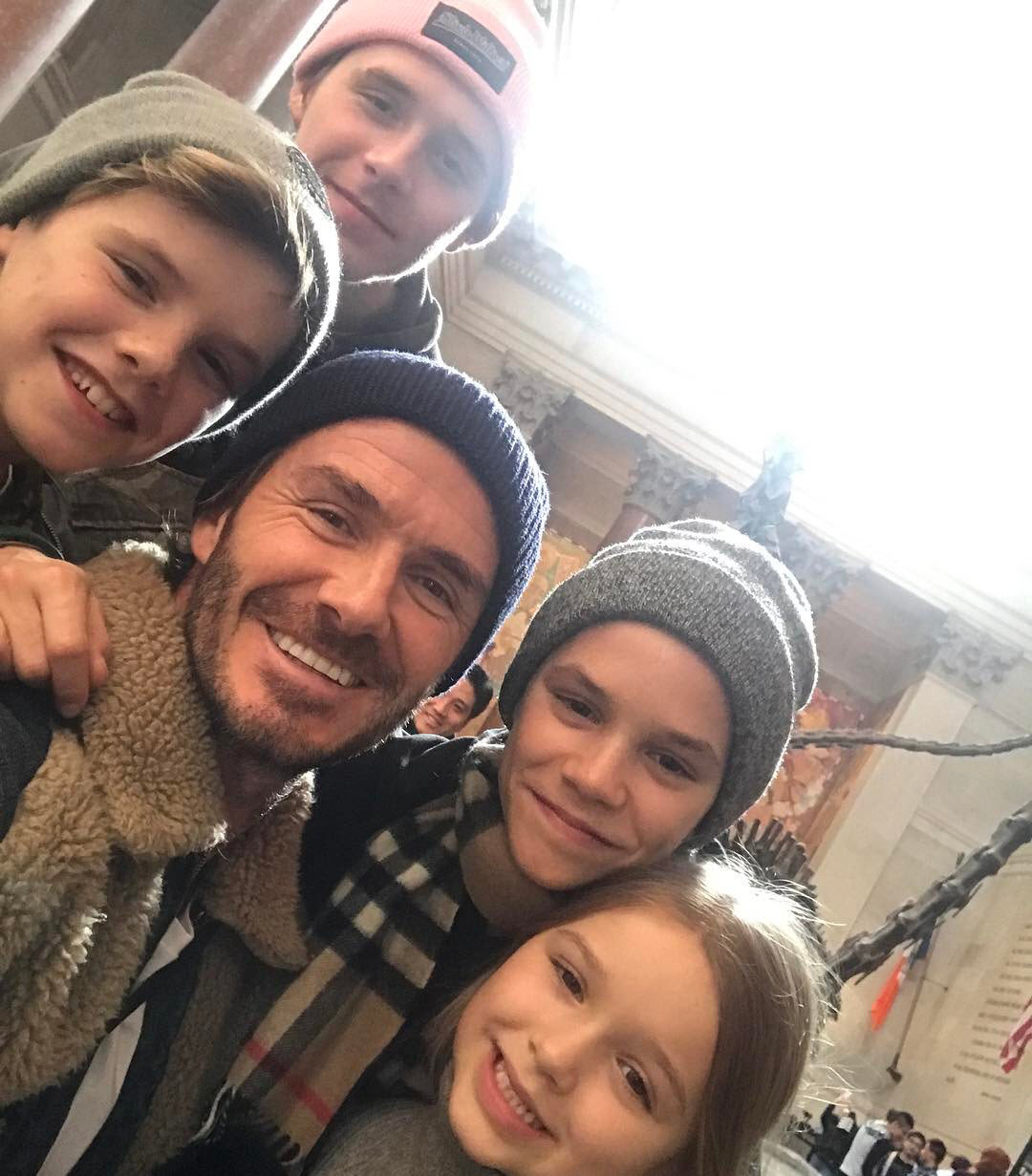 David Beckham Victoria Beckham Family Album Their Best Pics With Kids