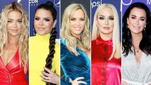 Denise Richards Likes Shady Tweets About Real Housewives Of Beverly Hills Costars Lisa Rinna Teddi Mellencamp Erika Jayne and Kyle Richards