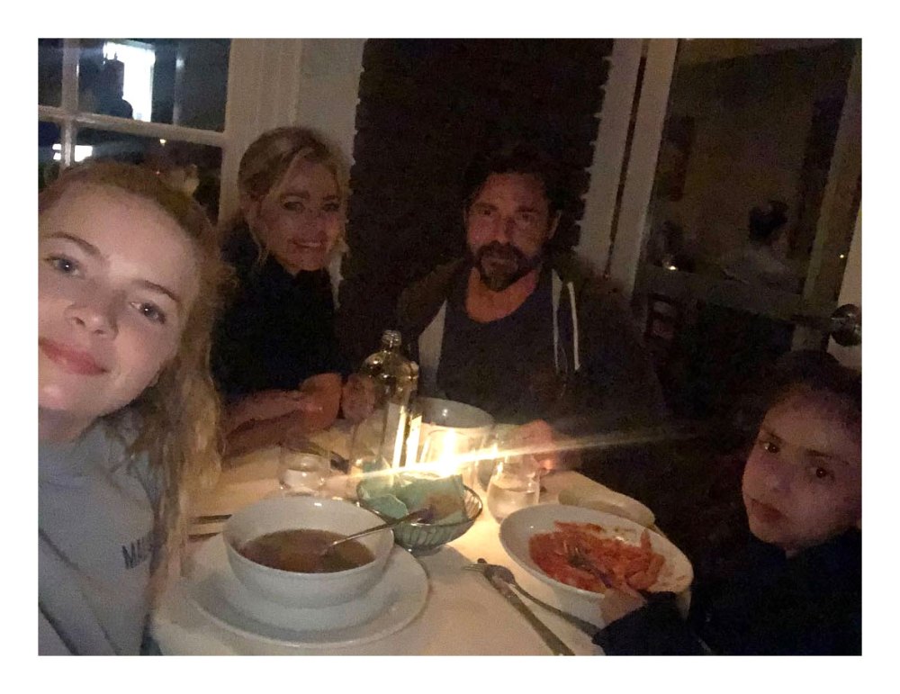 Denise Richards Quits Her Vegetarian Diet Family Dinner Instagram