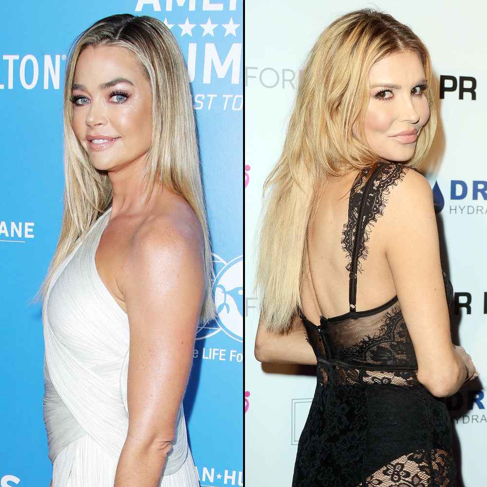 Denise Richards Speaks Out About Alleged Affair With Brandi Glanville Amid Kissing Photo Scandal
