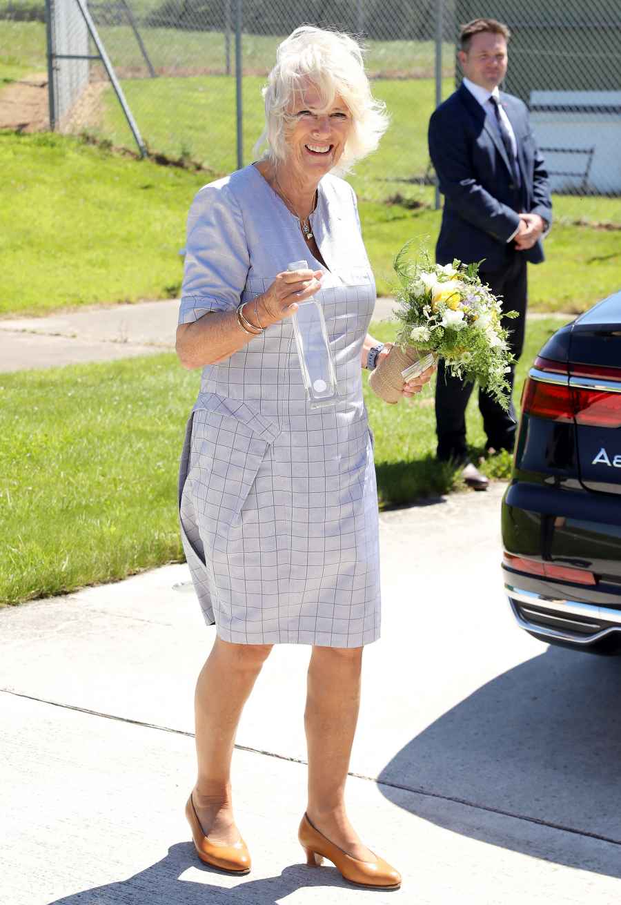 Duchess Camilla's Checkered Dress Is the Definition of Business Chic