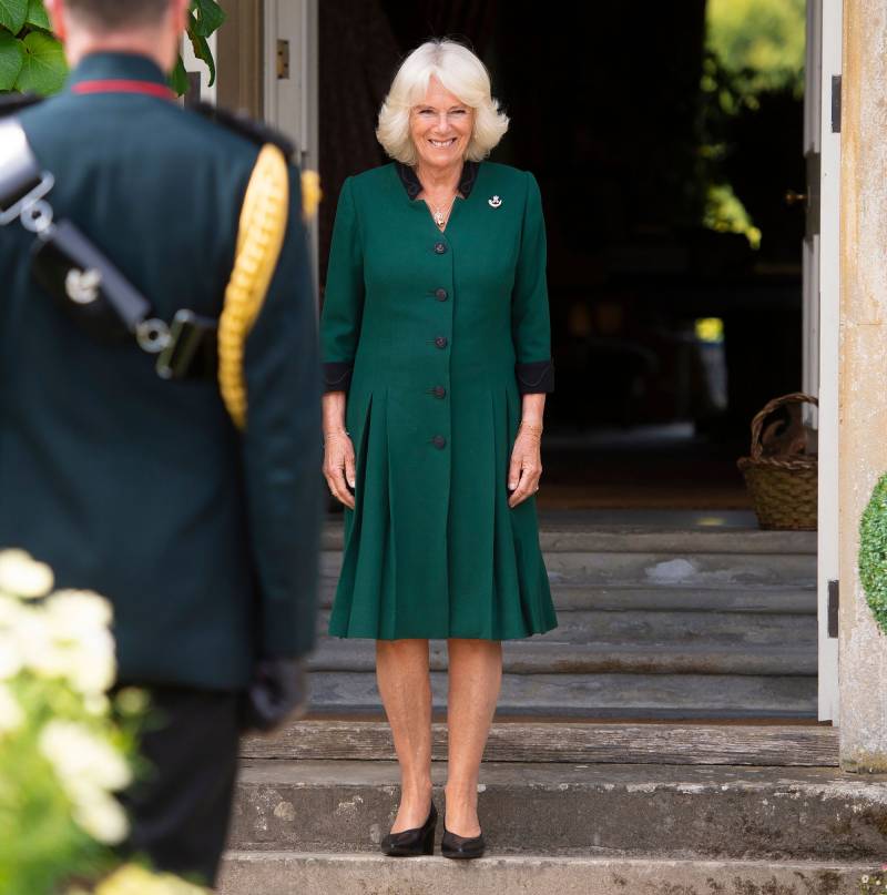 Duchess Camilla's Latest Ensemble Is British Military Approved
