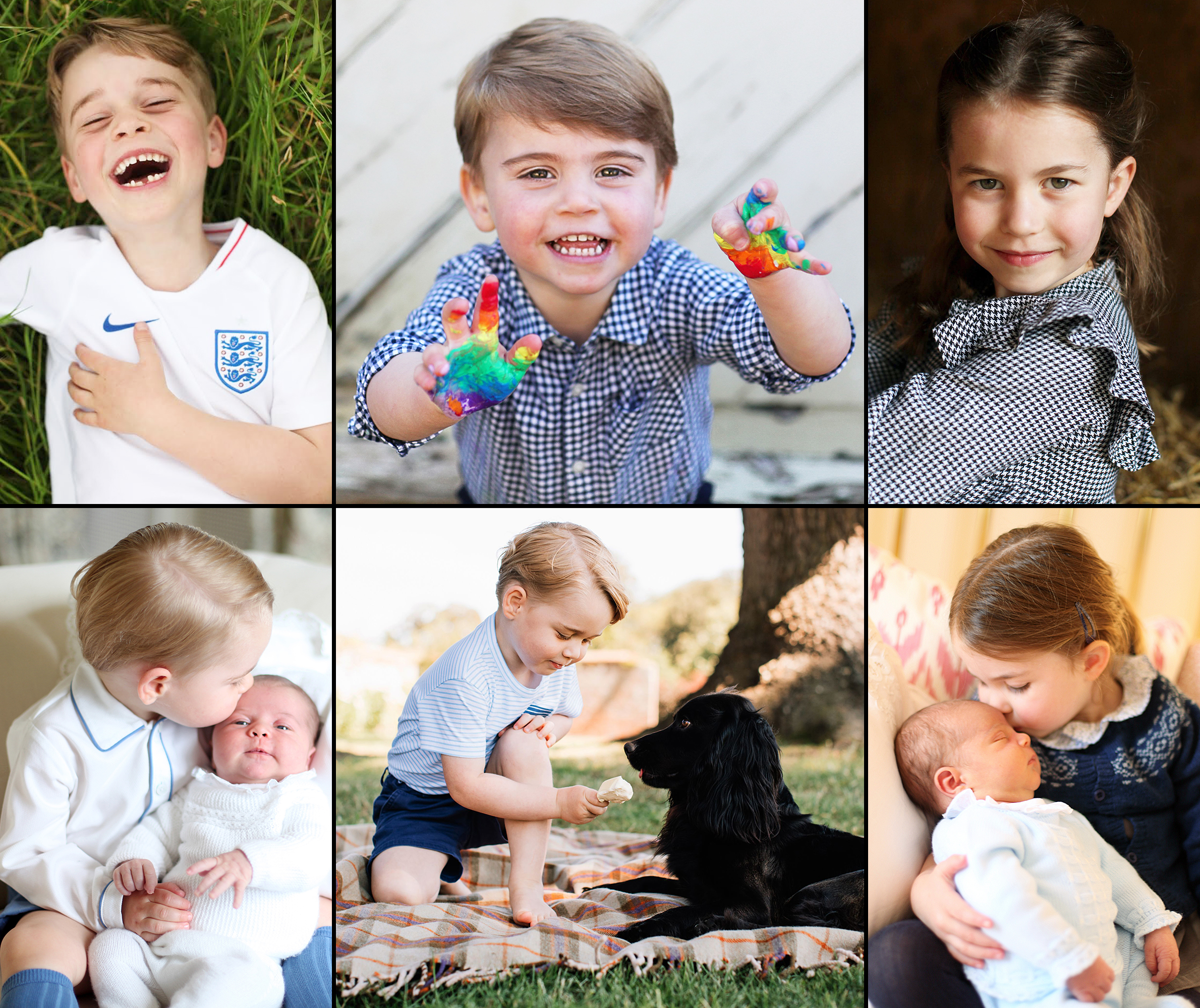 Kate Middleton Prince William S Kids Birthday Portraits