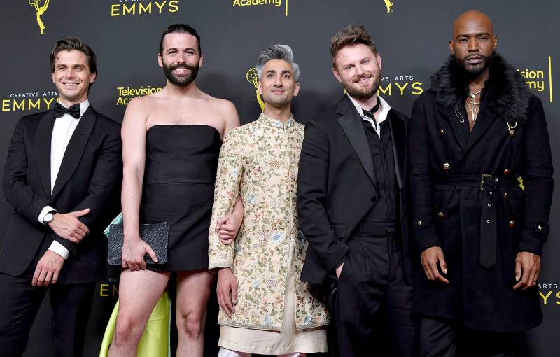 Fab Five Queer Eye Emmy reaction