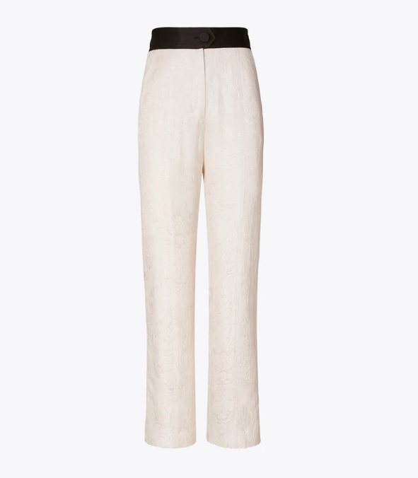 Floral Jacquard Pant