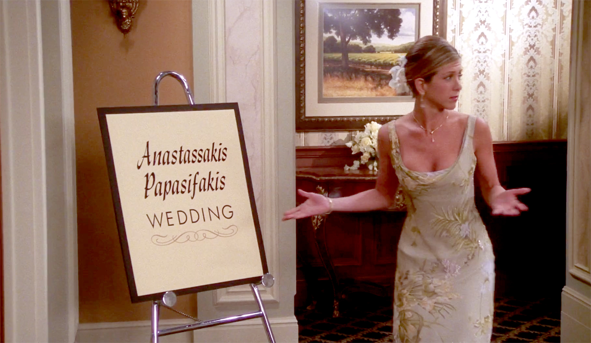 Friends Famous Wedding Episode Included a Nod to Jennifer Aniston