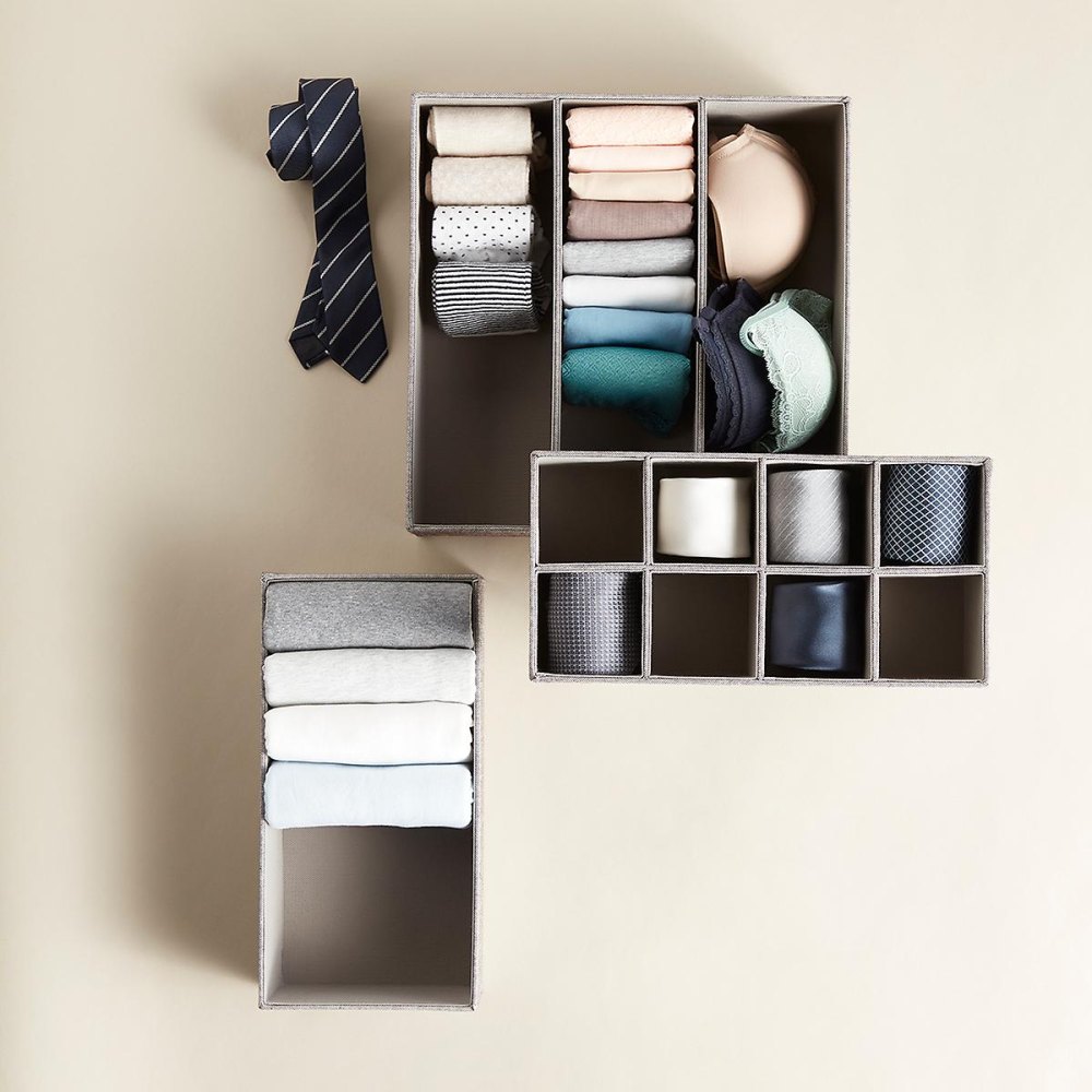 Grey Cambridge Drawer Organizers