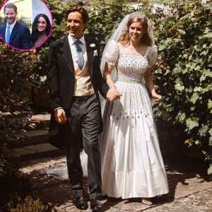Harry and Meghan Congratulate Princess Beatrice on Her Wedding Day