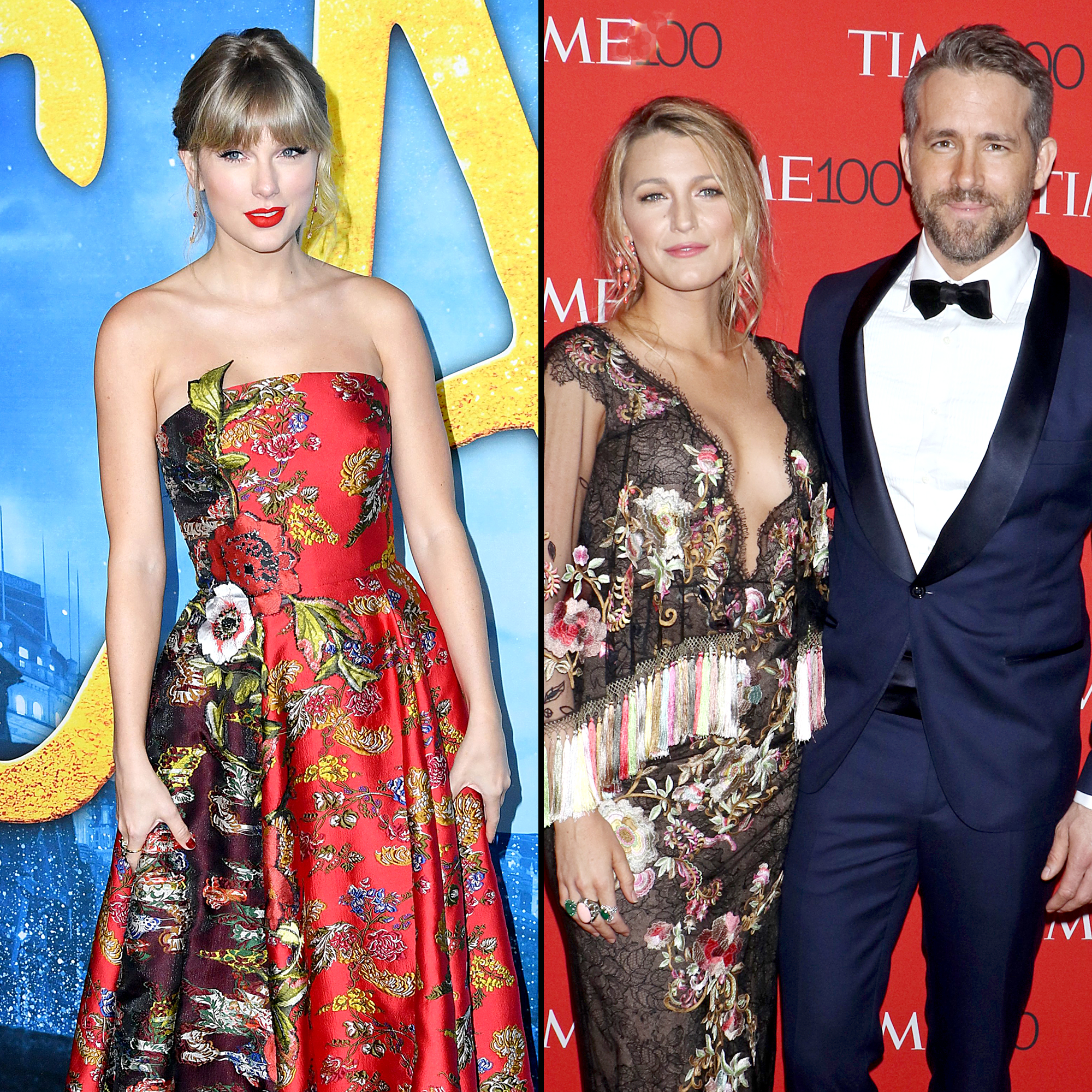 Ryan Reynolds Posts Recreation of Blake Lively & Taylor Swift Pic With  Travis Kelce