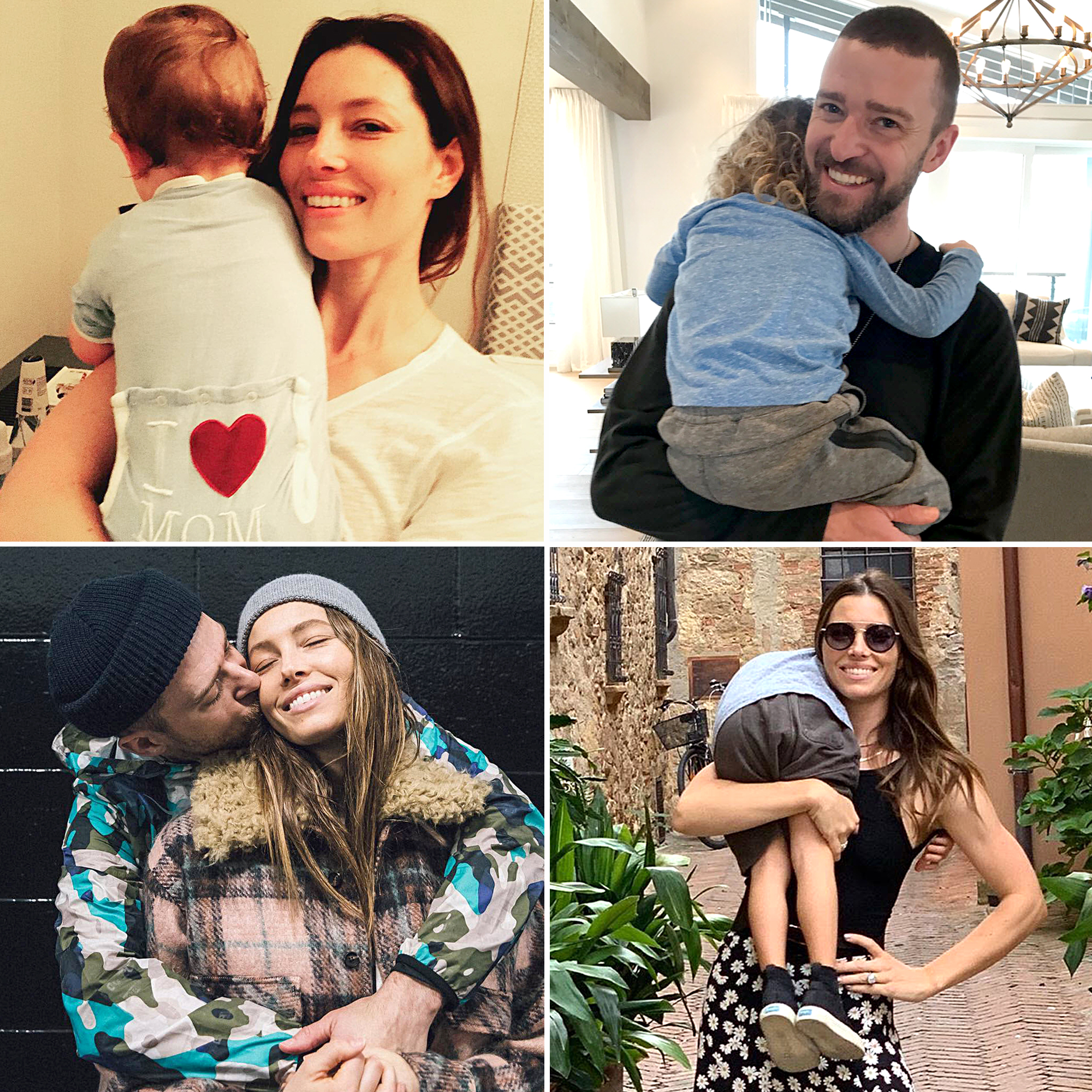 Jessica Biel And Justin Timberlake S Family Album Pics