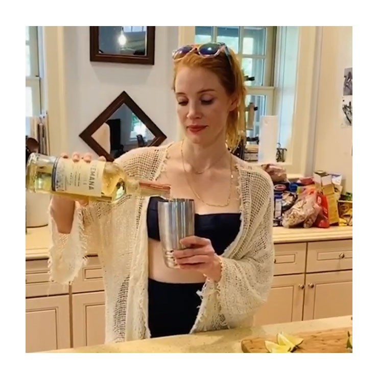 Jessica Chastain Tequila